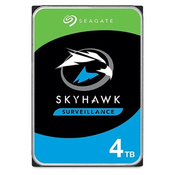 Seagate 4TB Skyhawk RV ST4000VX016 3.5" 5900Rpm 256MB 7x24 Güvenlik Hdd (Koyuncu Distribitör Ürünü) ürün görseli 1