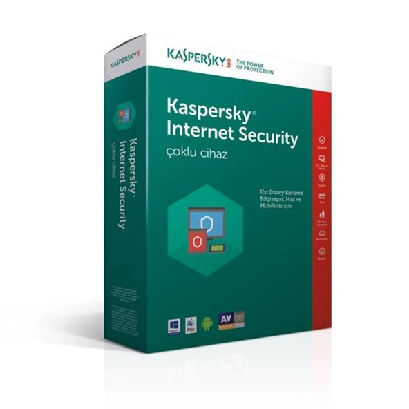 Kaspersky Internet Security 5 Kullanıcı 1 Yıl Plus ürün görseli 1