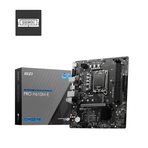 MSI MB PRO H610M-E ürün görseli 1