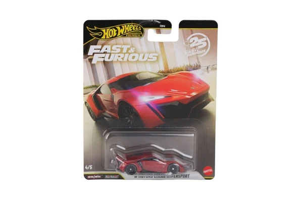 HNW46 Hot Wheels Fast and Furious Premium Arabalar 10 adet koli ile satılır. Koli fiyatıdır. ürün görseli 1