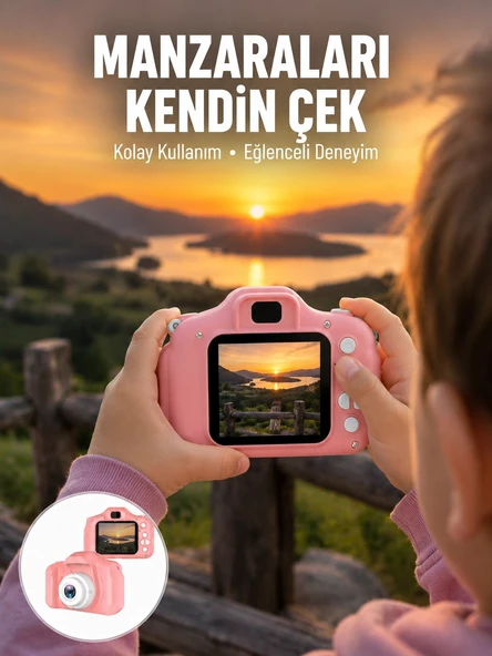HD Mini Kamera Video ve Fotoğraf Çekimli Şarj Edilebilir Bataryalı Hafıza Kart Destekli Yeni Nesil ürün görseli 1