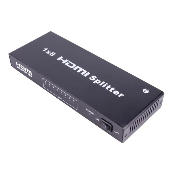 Vcom DD418A 1-8 Port 1.4V 3D Metal Hdmi Splitter ürün görseli 1