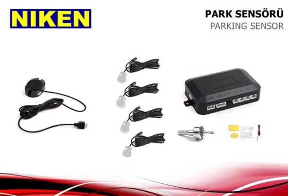 Unıversal Park Sensoru Ses İkazlı Gri - Niken 016 001 01 02 ürün görseli 1