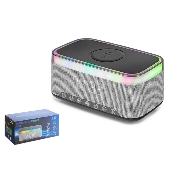 Hadron S300 Bluetooth Speaker Led Siyah ürün görseli 1