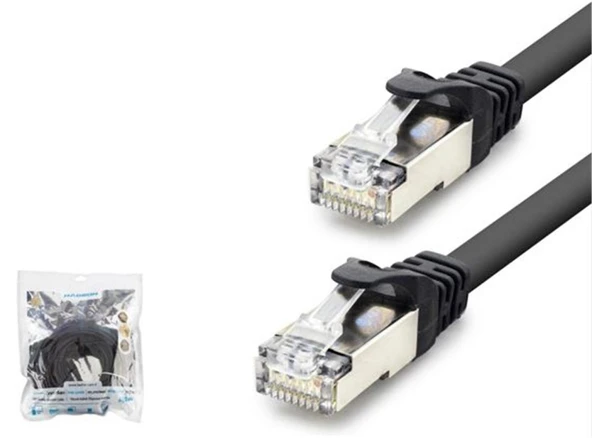 Hadron Hdx5091  1.5M  Cat7 Kablo 1000Gbt 250Mhz  Siyah ürün görseli 1