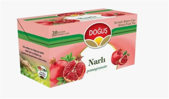 Doğuş Narlı Karışık Meyve Çayı Süzen Poşet Çay 20x1.90 gr ürün görseli 1