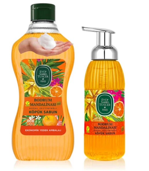 Eyüp Sabri Tuncer 1,5 lt+500 ml Bodrum Mandalina  Köpük Sabun ürün görseli 1