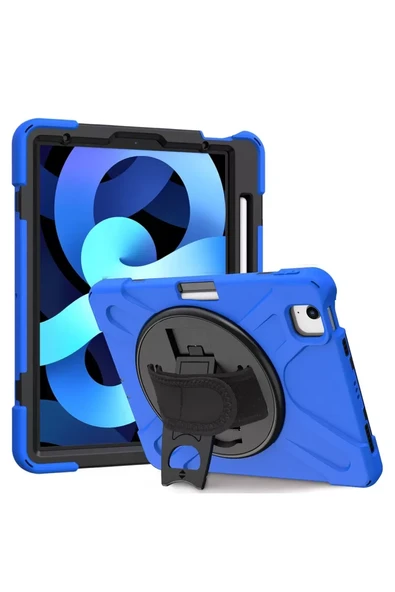 Newface Apple iPad 2022 10.9 (10.nesil) Kılıf Amazing Tablet Kapak - Mavi ürün görseli 1