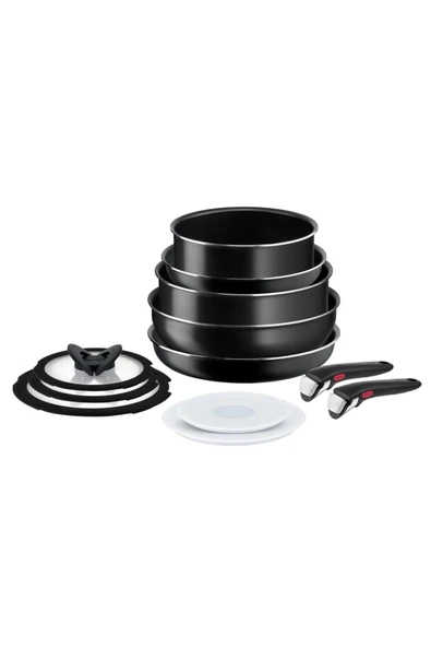 TEFAL Titanyum Ingenio Simple Cook 1x Büyük Set - 12 Parça ürün görseli 1