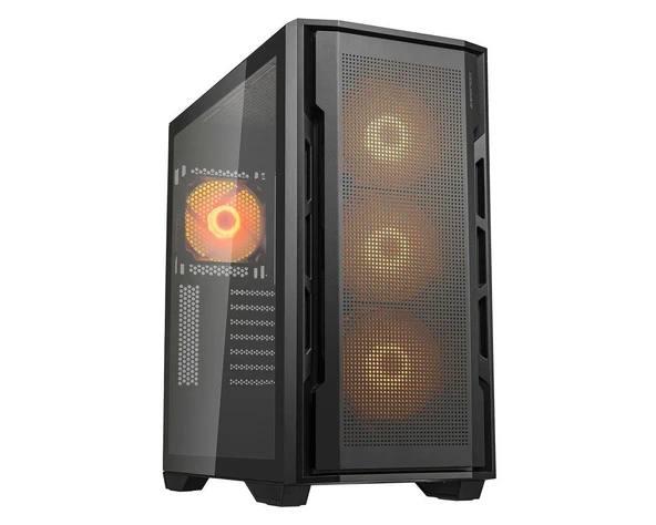COUGAR CGR-5C78B-RGB  UNIFACE RGB 750W+80 Gaming Siyah Kasa ürün görseli 1