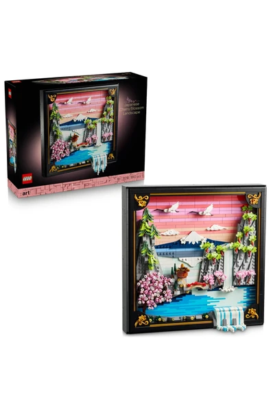 LEGO  Art Japon Kiraz Çiçeği Manzarası 31218 ürün görseli 1