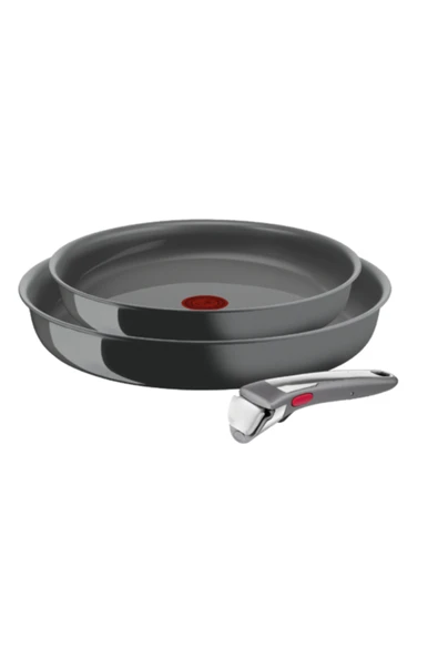 TEFAL Ingenio Ceramic Renew İndüksiyon Tabanlı 3 Parça Tava Seti ürün görseli 1