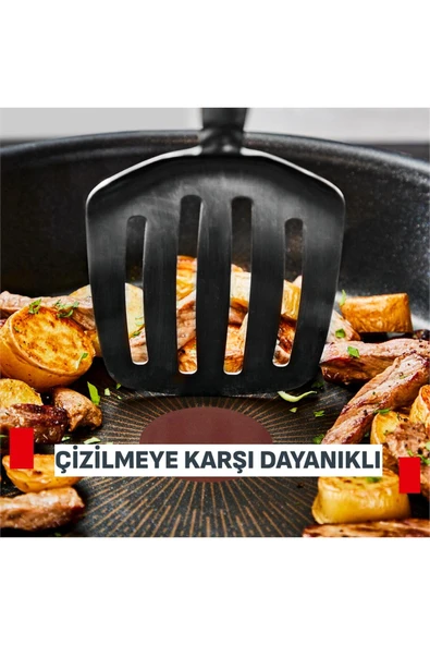 TEFAL Experience Fusion Core 9X Krep Tava - 25 Cm - Resim 6