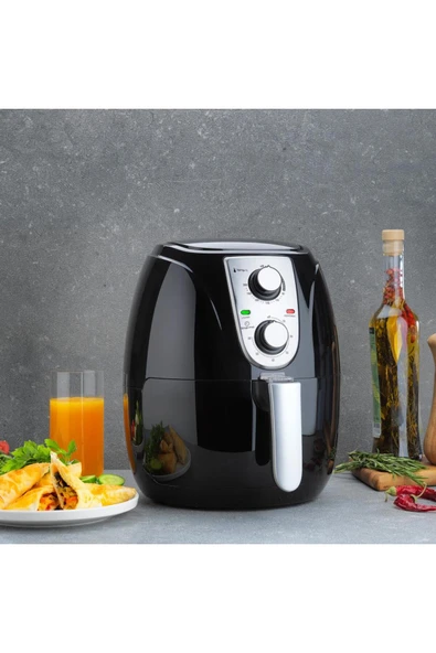 Schafer Thermochef Smart Airfryer/Sıcak Hava Fritözü-Siyah ürün görseli 1
