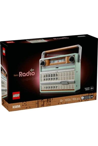 LEGO 10334 Retro Radyo ürün görseli 1