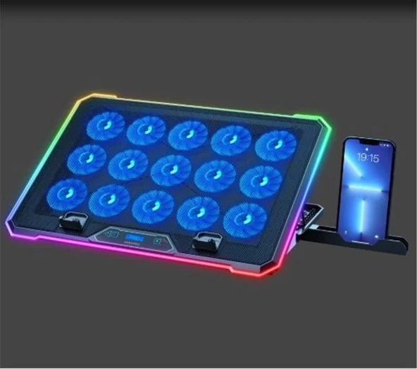 Gameagle GE2005 Aero Storm V15 RGB Notebook Soğutucu 17.3" ürün görseli 1