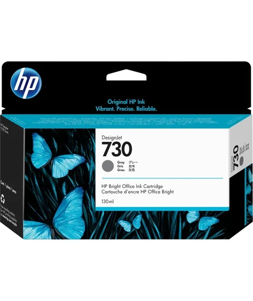 HP P2V66A 130 ml Gri Mürekkep Kartuş (730) ürün görseli 1