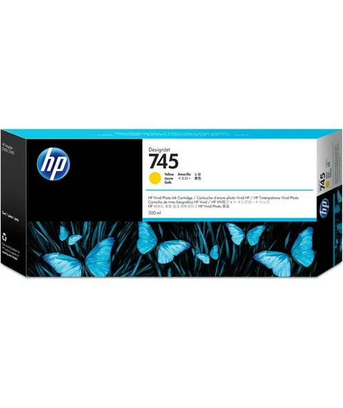 HP F9K02A Yellow Mürekkep Kartuş (745) ürün görseli 1