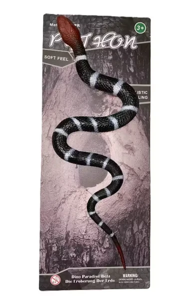 Strech Beyaz Çizgili Siyah Yılan ürün görseli 1