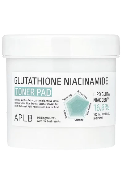 APLB Glutathione Niacinamide Tonik Pedi 60 Adet ürün görseli 1
