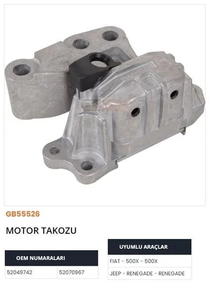 MOTOR TAKOZU 500X-RENEGADE ürün görseli 1