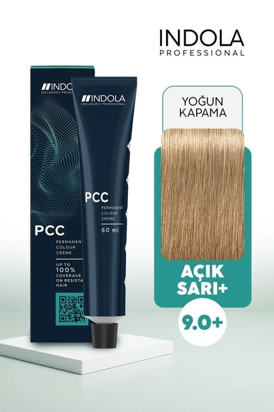 Indola PCC 9.0+ Sarı Plus+ Saç Boyası 60 ml ürün görseli 1