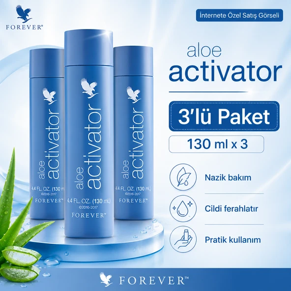 Aloe Activator (3'lü Paket) ürün görseli 1