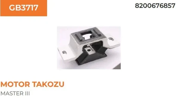 MOTOR TAKOZU MASTER III 2.3DCI ürün görseli 1