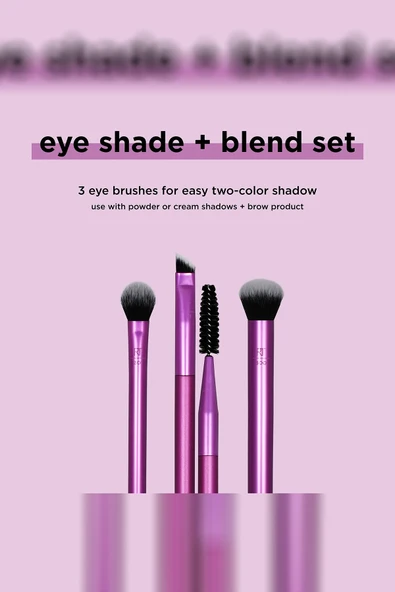 Real Techniques Eye Shade + Blend Makyaj Fırça Seti - Resim 6