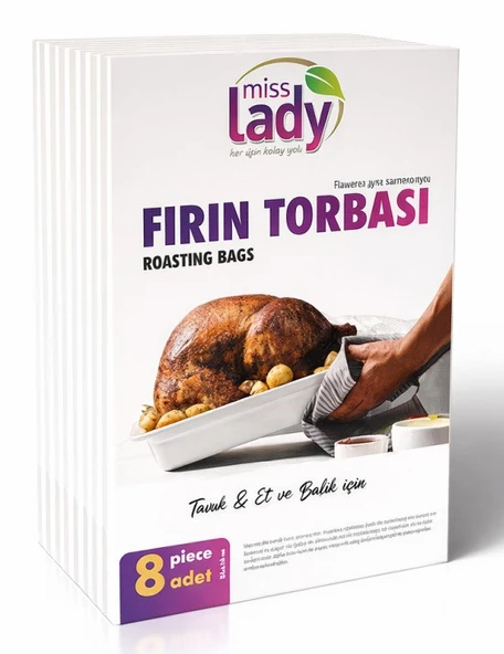 MİSS LADY FIRIN TORBASI 8Lİ ürün görseli 1