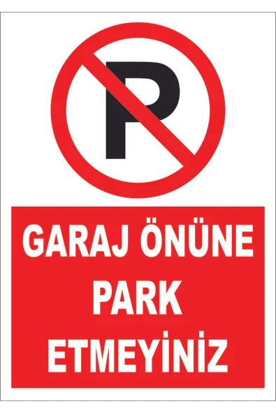 Trafik ve Uyarı Levhası Folyo Baskı Kolay Montaj İş Yeri Apartman Uyumlu Folyo Sticker ürün görseli 1