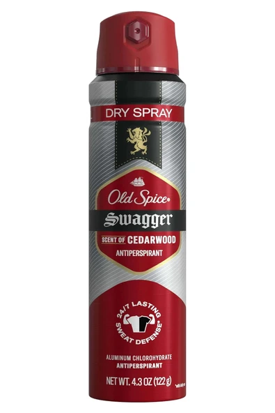 Old Spice Swagger Scent of Cedarwood Antiperspirant Sprey Deodorant 122GR ürün görseli 1