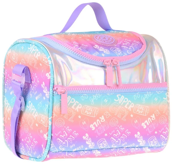 Kaukko Kids Kız Çocuk Renk Geçişli Isı Yalıtımlı Okul Beslenme Çantası (Lila) - L5349 ürün görseli 1