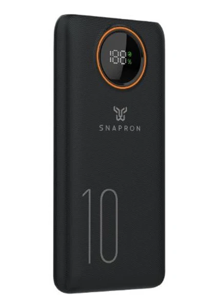 Snapron SNP-3012 10.000 Mah LCD Ekran Dahili Kablolu 22.5w Hızlı Şarj Powerbank ürün görseli 1