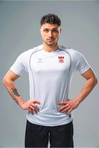 Hummel Sivasspor Target Antrenman Tişört Beyaz ürün görseli 1