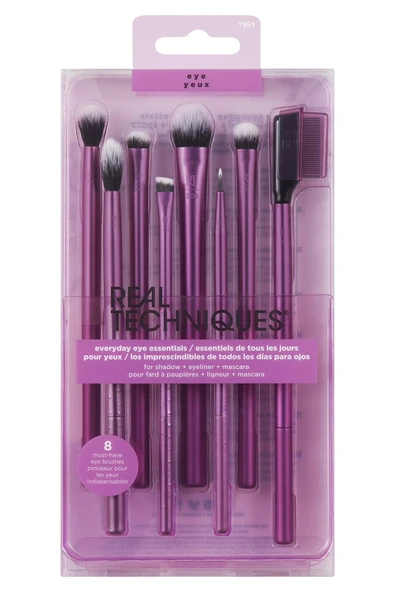 Real Techniques Everyday Eye Essentials Göz Makyajı Fırça Seti - Resim 2