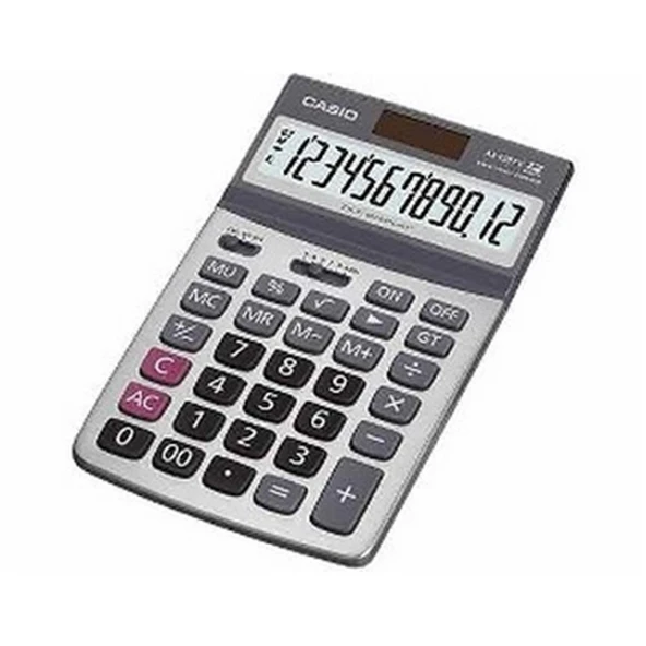 Casio AX-120ST 12 Hane Oynar Başlıklı Masa Üstü Hesap Makinesi ürün görseli 1