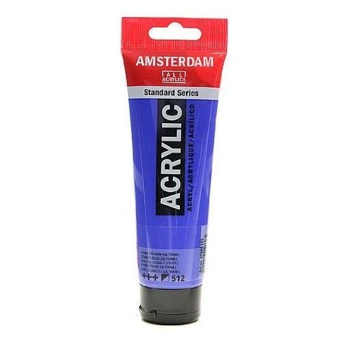 Üçka Amsterdam Akrilik Boya 120 Ml. Cobalt Mavi Rt-17095122 ürün görseli 1