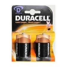 Duracell Alkalin D Size Büyük Boy Pil 2 Li Paket Halinde ürün görseli 1