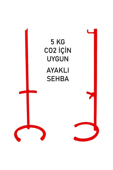 5 kg CO2 için Uygun Ayaklı Sehpa Yangın Güvenlik Ekipmanı Yangın Tüpü Ev Araç İş Yeri için ürün görseli 1