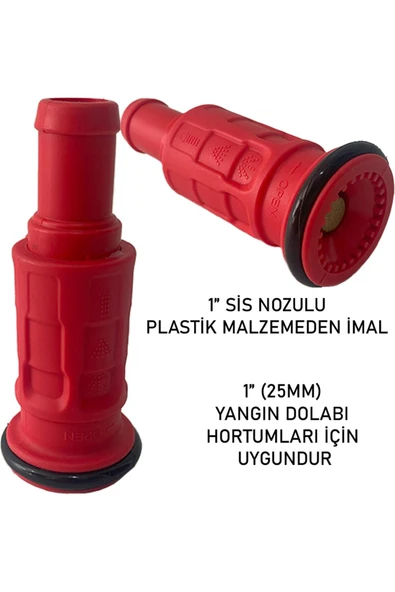 1 Sis Nozul Yangın Dolap Lansı Plastik Malzeme Sis Başlığı Yangın Tüpü ürün görseli 1