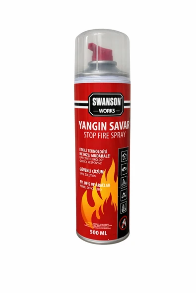 Yangın Söndürücü Savar 500 Ml 1 Adet Araç için Ev için İş Yeri için Yangın Tüpü ürün görseli 1