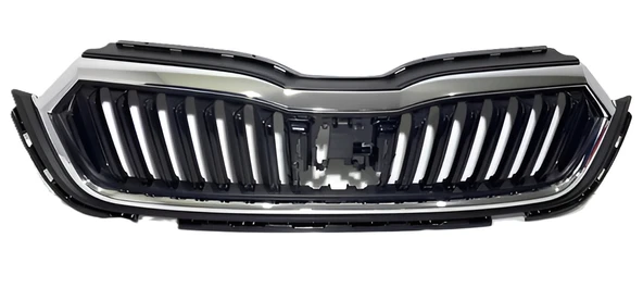 Skoda Octavia 2021>> Ön Panjur Krom Çerçeve 5E3853653 ZD4/5E3853761 2ZZ ürün görseli 1