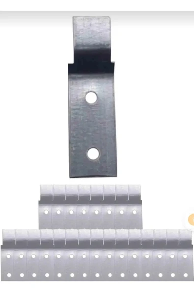 Yangın Tüpü 6 kg ve 12 kg Askı Demiri Metal 50 Li Adet Uyumlu Ev Araç İş Yeri için ürün görseli 1