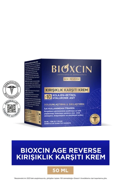 Bioxcin Age Reverse Kırışıklık Karşıtı Krem 50 ml - Resim 6