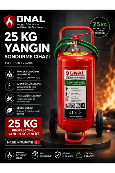 25 Litre Bioversal Elektrikli Araçlar ve Lityum-iyon Batarya (Pil, Akü) Yangın Söndürme ürün görseli 1