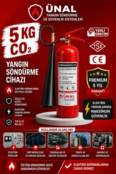 5 kg Araç Yangın Tüpü KKT ABC Oto Muayene Yangın Söndürücü Ev Ofis ürün görseli 1