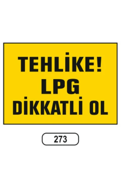 Tehlike Lpg Dikkatli Ol Uyarı İkaz Levhası Kolay Montaj PVC İkaz Tabelası Kapı Duvar ürün görseli 1