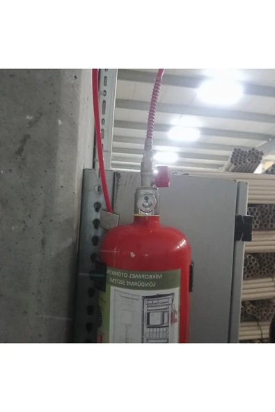 2 kg Pano İçi Otomatik Yangın Söndürme Sistemi Elektrik Panosu Acil Durum Araç Oto Muayene ürün görseli 1