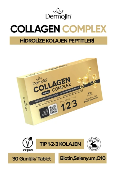 Prebiyotik Destekli Hidrolize Kolajen Tablet ürün görseli 1